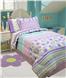 GINGHAM STRIPE AQUA Bed In A Bag Sets for Girls